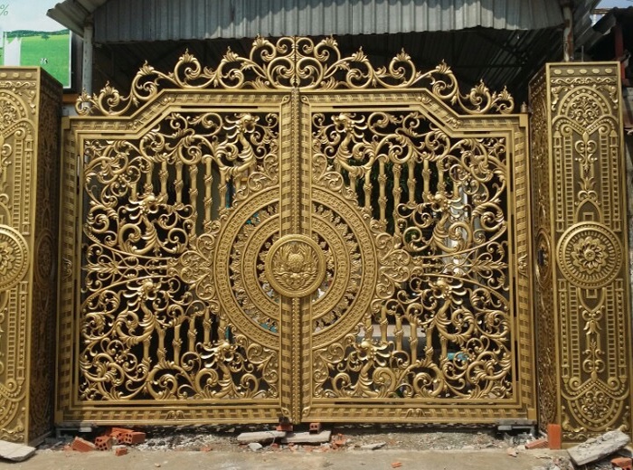 Cổng Nhôm Đúc 03