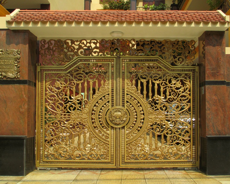 Cổng Nhôm Đúc 07