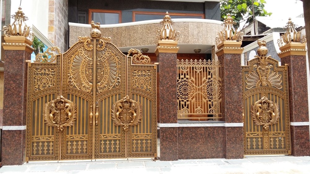 Cổng Nhôm Đúc An Gia Phát